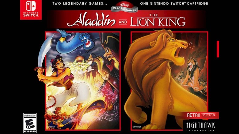 Disney Classic Games: Aladdin and The Lion King box art