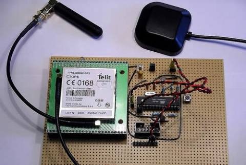 DIY GSM GPS tracking device