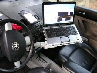 VW Beetle laptop desk