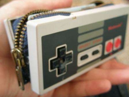 diy nintendo nes controller wallet