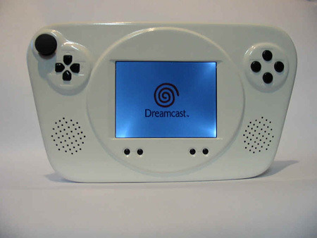 Portable Sega Dreamcast mod