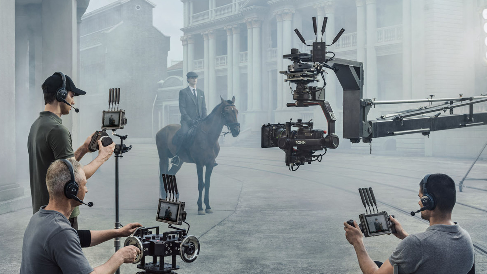 DJI constrói série Ronin com novos estabilizadores e transmissão de vídeo de baixa latência