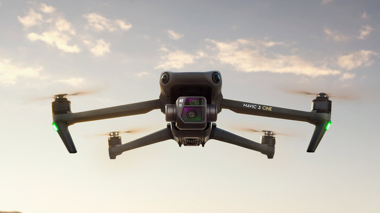 DJI Mavic 3 flying