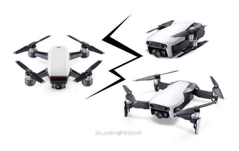 DJI Air Vs DJI Just That Much - SlashGear