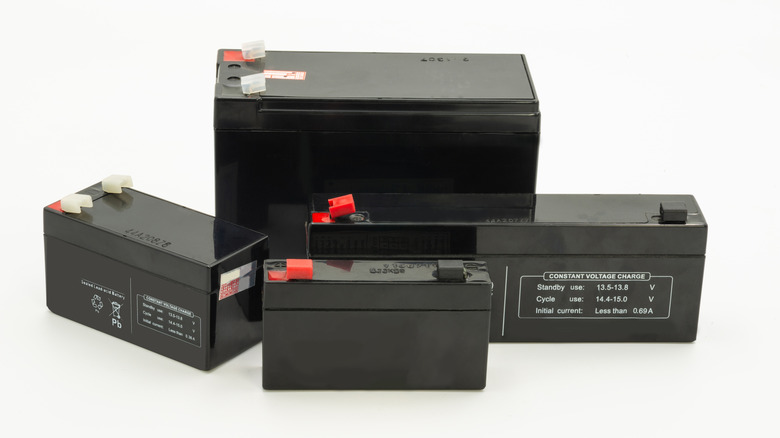 Larger sized batteries used in UPS and power supply systems