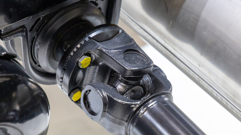 Universal joint close up
