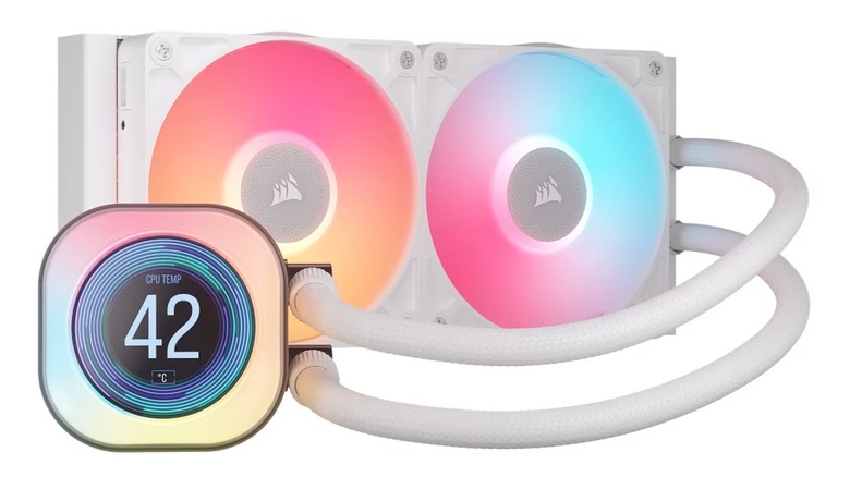 A Corsair AIO Cooler
