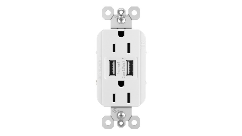 Legrand Radiant wall outlet