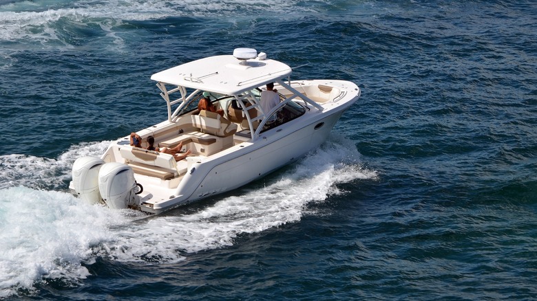a boat on Florida's coastal waterway