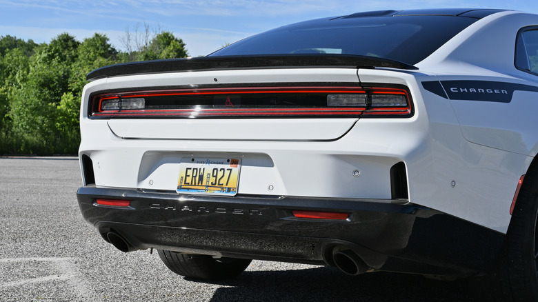Dodge Charger rear fascia