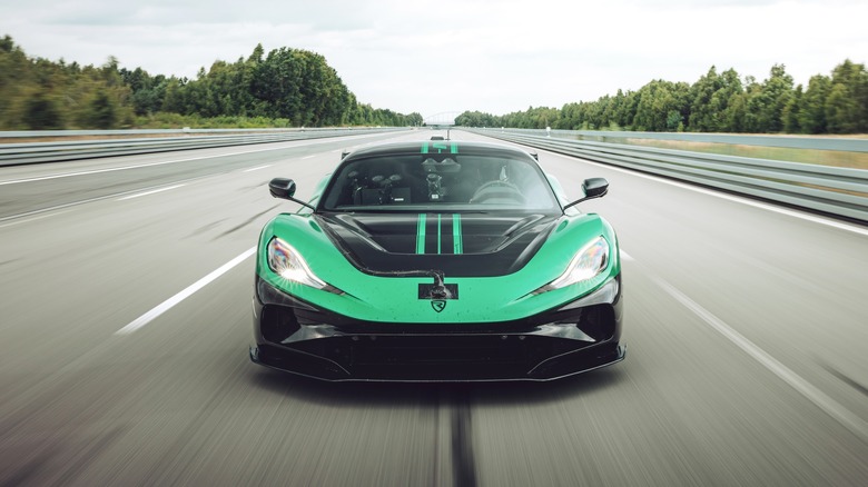 Rimac Nevera R speed record