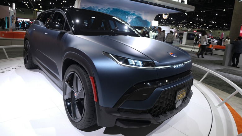 Fisker Ocean on display
