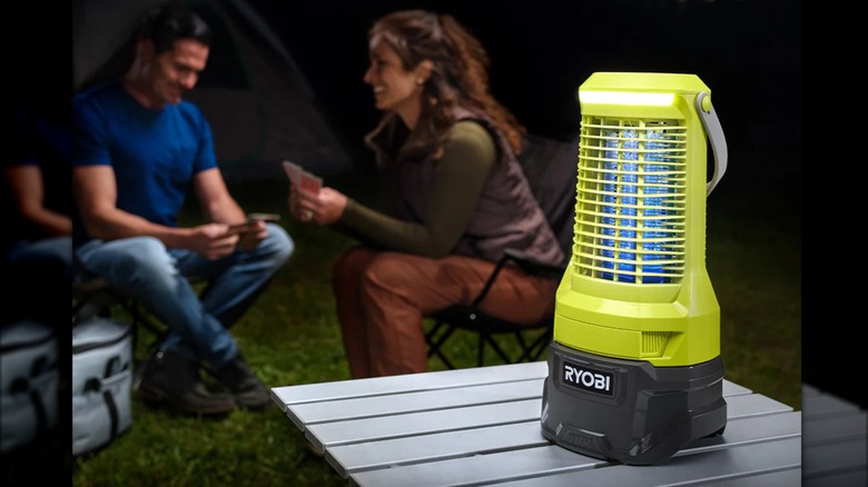 Ryobi Bug Zapper on table