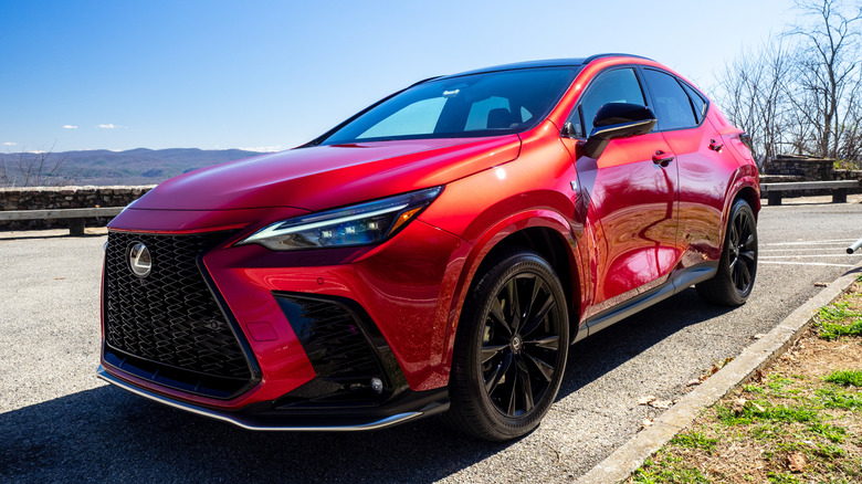 2026 Lexus NX 350h F Sport Handling AWD left front three-quarter view