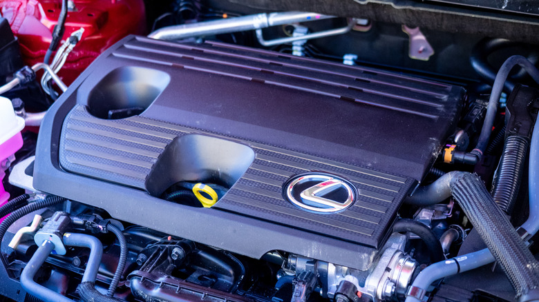 2026 Lexus NX 350h F Sport Handling AWD engine bay