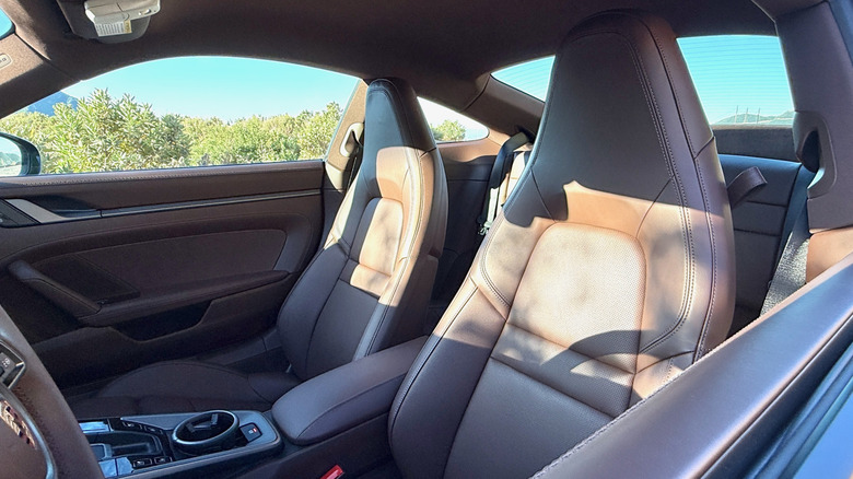 2026 Porsche 911 4S front 14-way adjustable seats