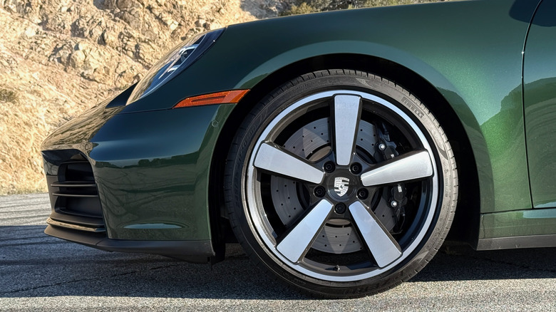 2026 Porsche 911 4S front driver's side wheel