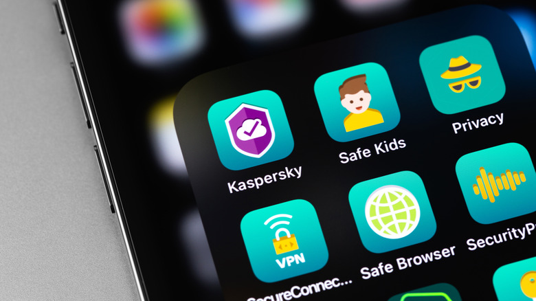 Applications de sécurité sur l'iPhone