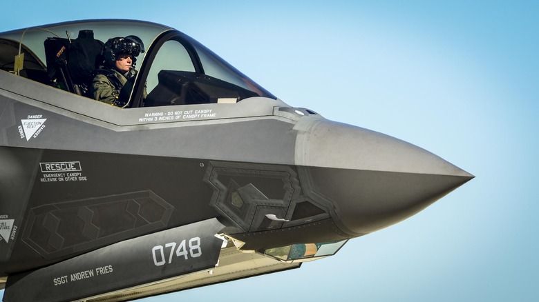 F-35 cockpit