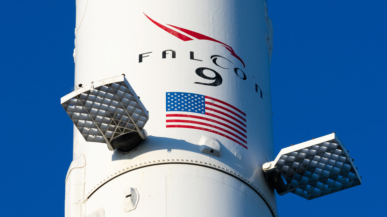 Falcon rocket SpaceX