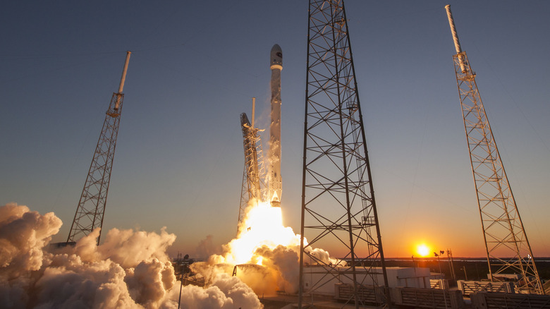 SpaceX Falcon 9 launch vehicle