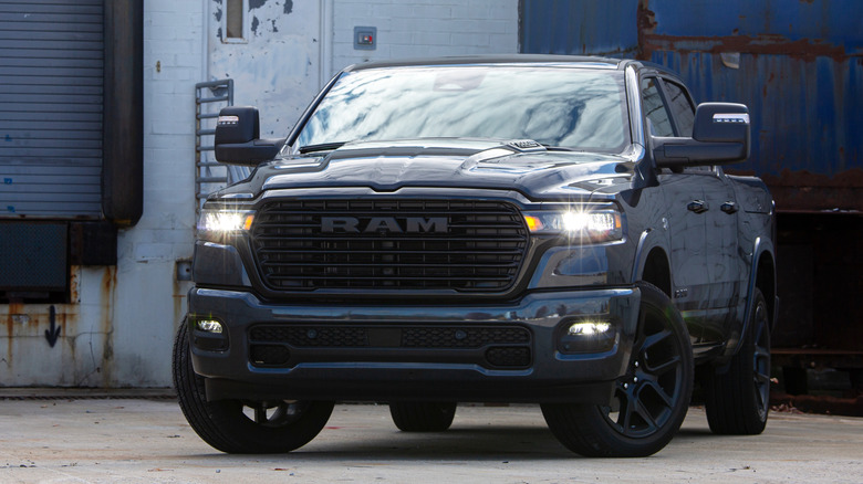 2026 Ram 1500 Laramie front 3/4 view