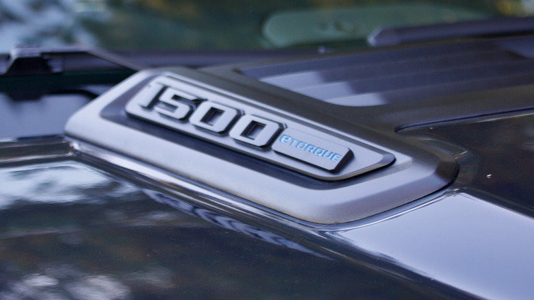 Ram 1500 hood badging