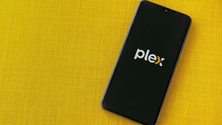 Plex app on a phone