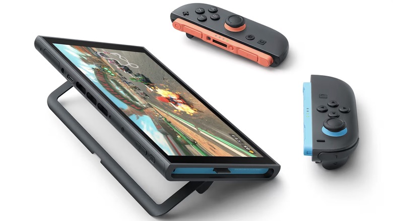 Various components of the Nintendo Switch 2