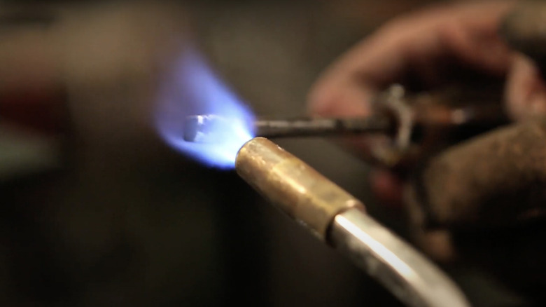 flat head screwdriver heated up