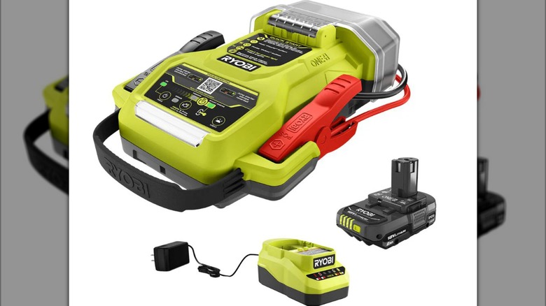 Ryobi 18V One+ Jump Starter Kit