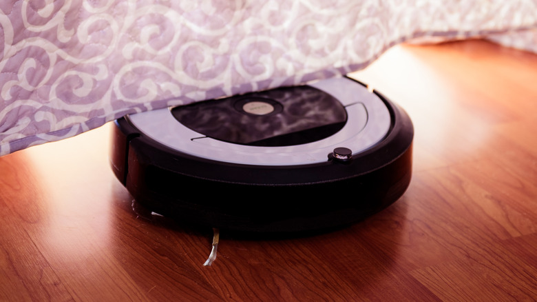 Roomba under the bed