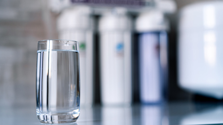 glass of water