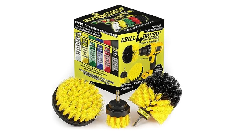 Drillbrush power scrubber kit