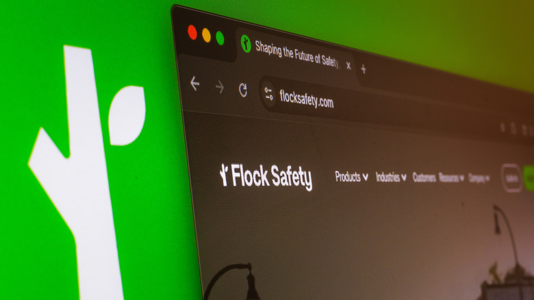 Flock Safety Logo on Website