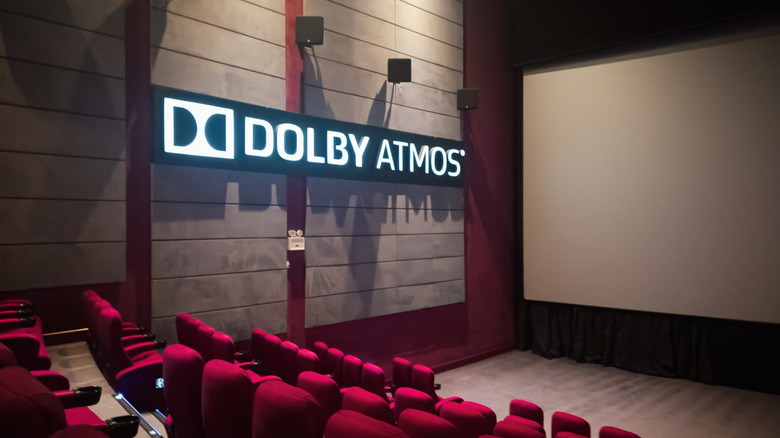 Movie theater with Dolby Atmos