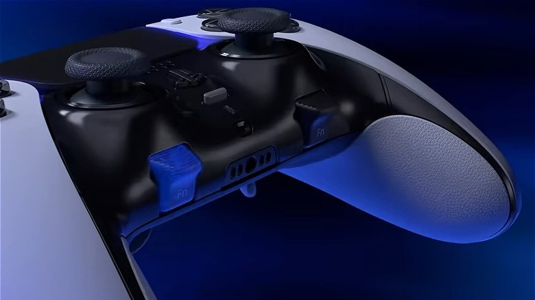 Function buttons on the DualSense Edge