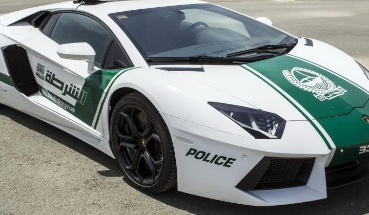 New Dubai police Lamborghini Aventador