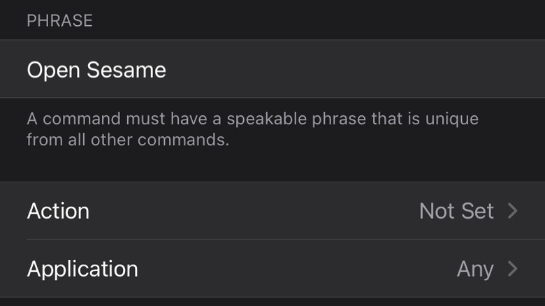 Create iPhone command