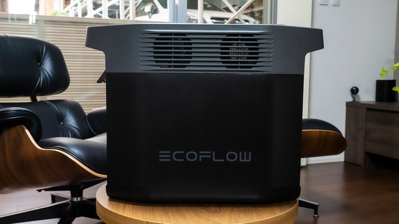 EcoFlow Delta 2 on stand