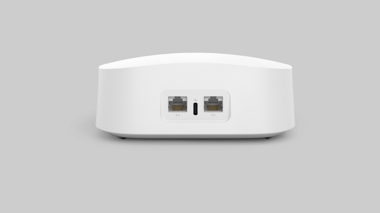 Rear panel of the Eero Pro 6E