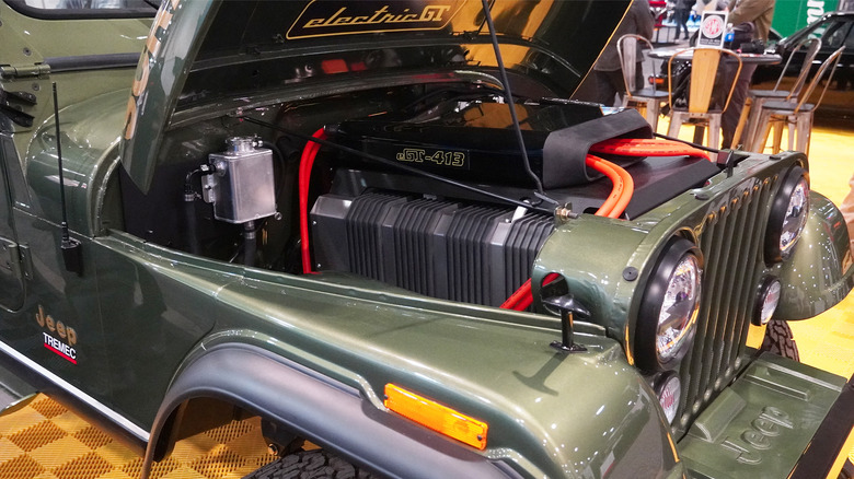 Electric GT Jeep Scrambler EV conversion