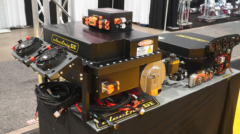 Electric GT Porsche 911 EV conversion components