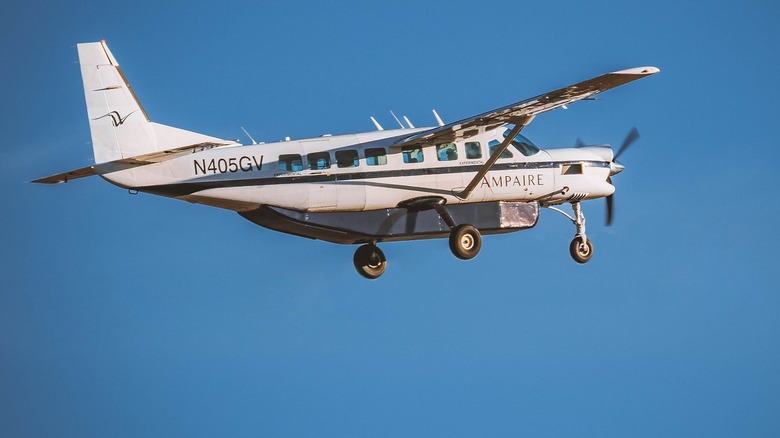 Ampaire Eco Caravan taking off
