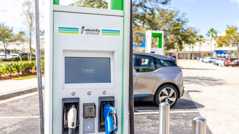 Electrify America charging station