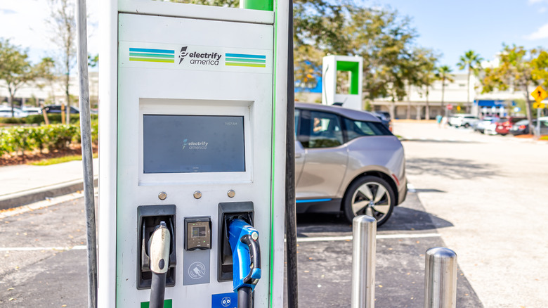 electrify america charging station