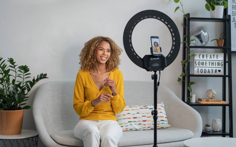 Upgrade Live Streaming/makeup Game Selfie Ring Light - Temu