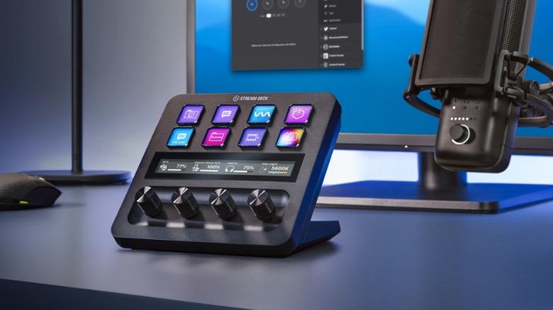 Stream Deck+ in workspace
