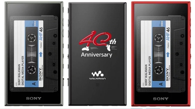 Sony Walkman anniversary mp3 player