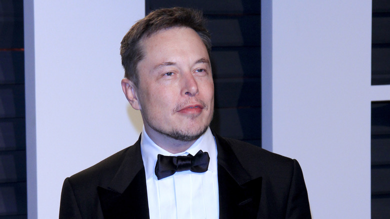 Musk in a tuxedo